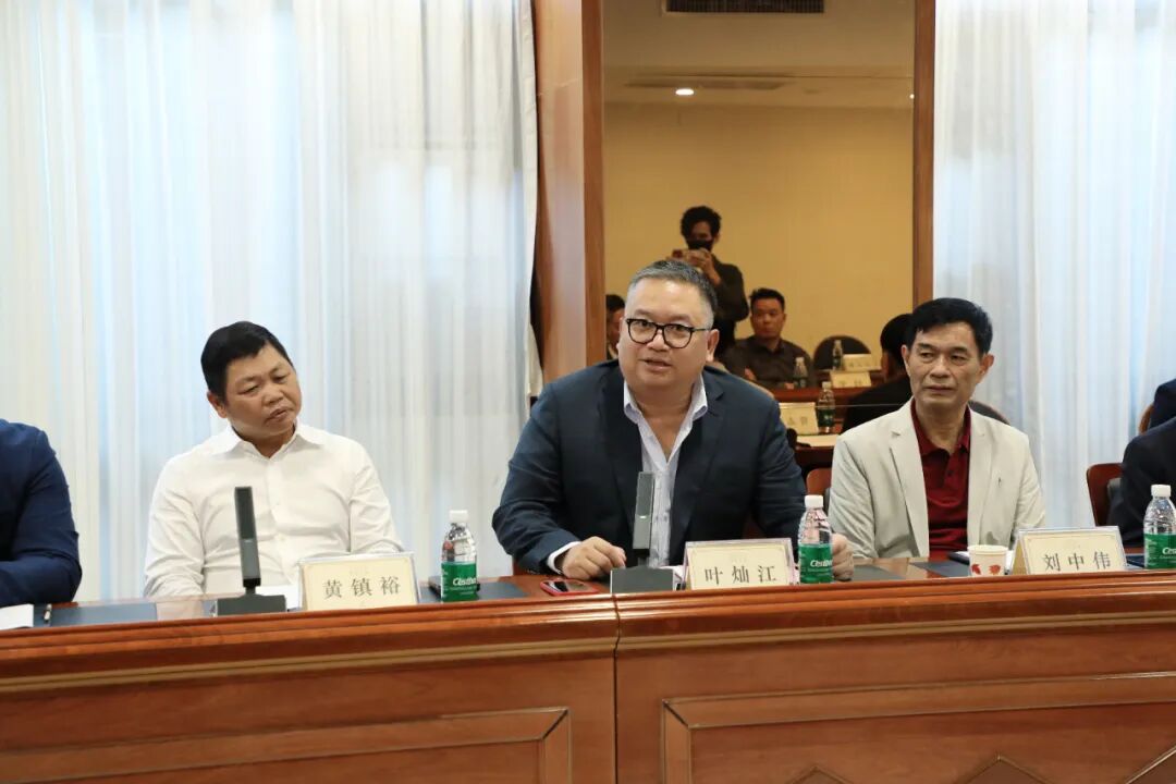 叶灿江董事长现场致辞