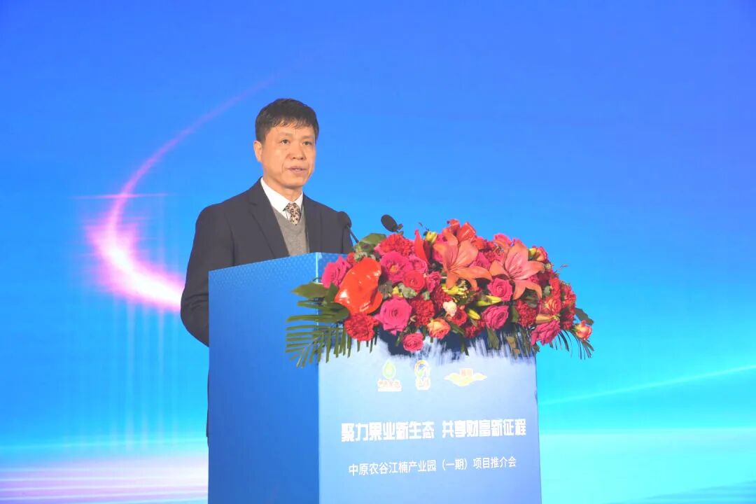 中原农谷江楠产业园推介会现场